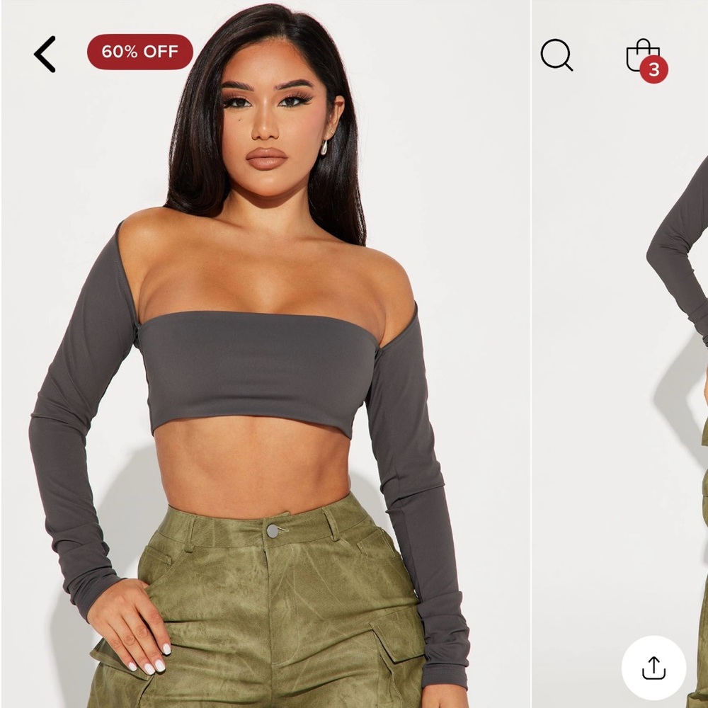Fashion Nova Crop Top
